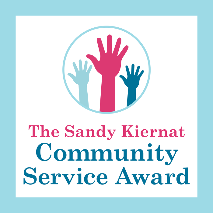 The Sandy Kiernat Community Service Award