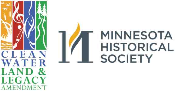 Clean Water Land & Legacy Amendment and Minnesota Historical Society logos
