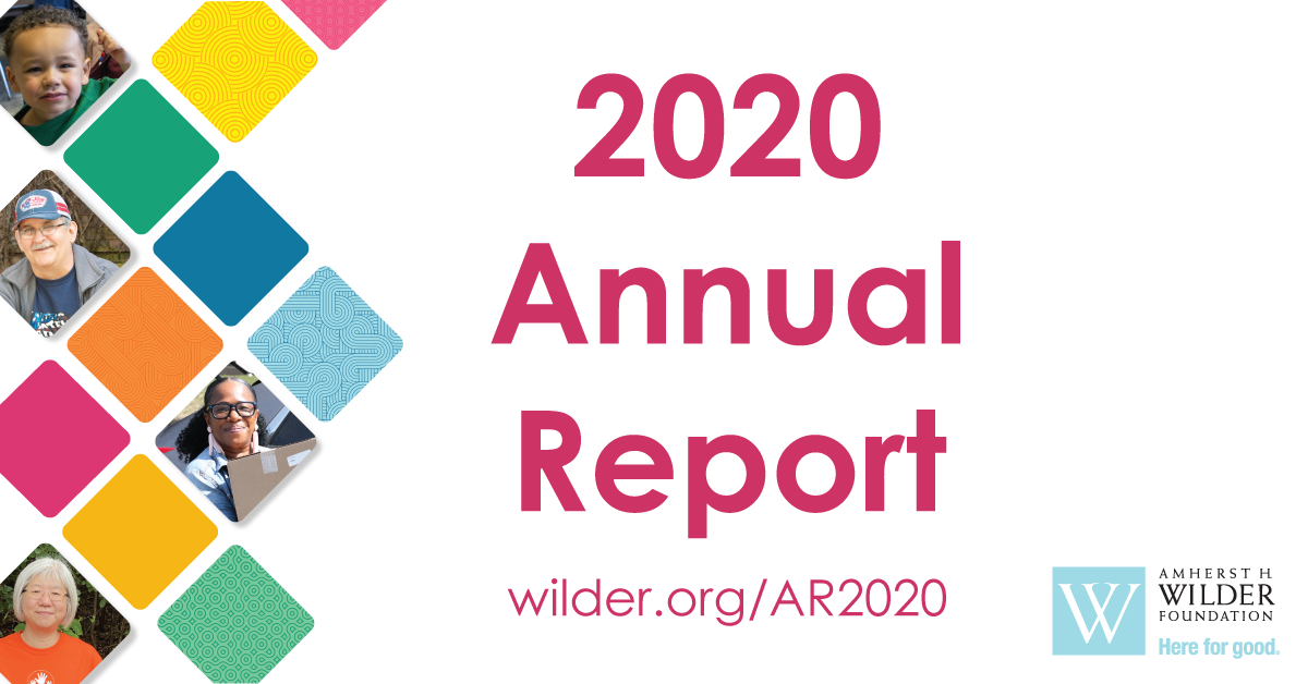 Amherst H. WIlder Foundation Annual Report 2020