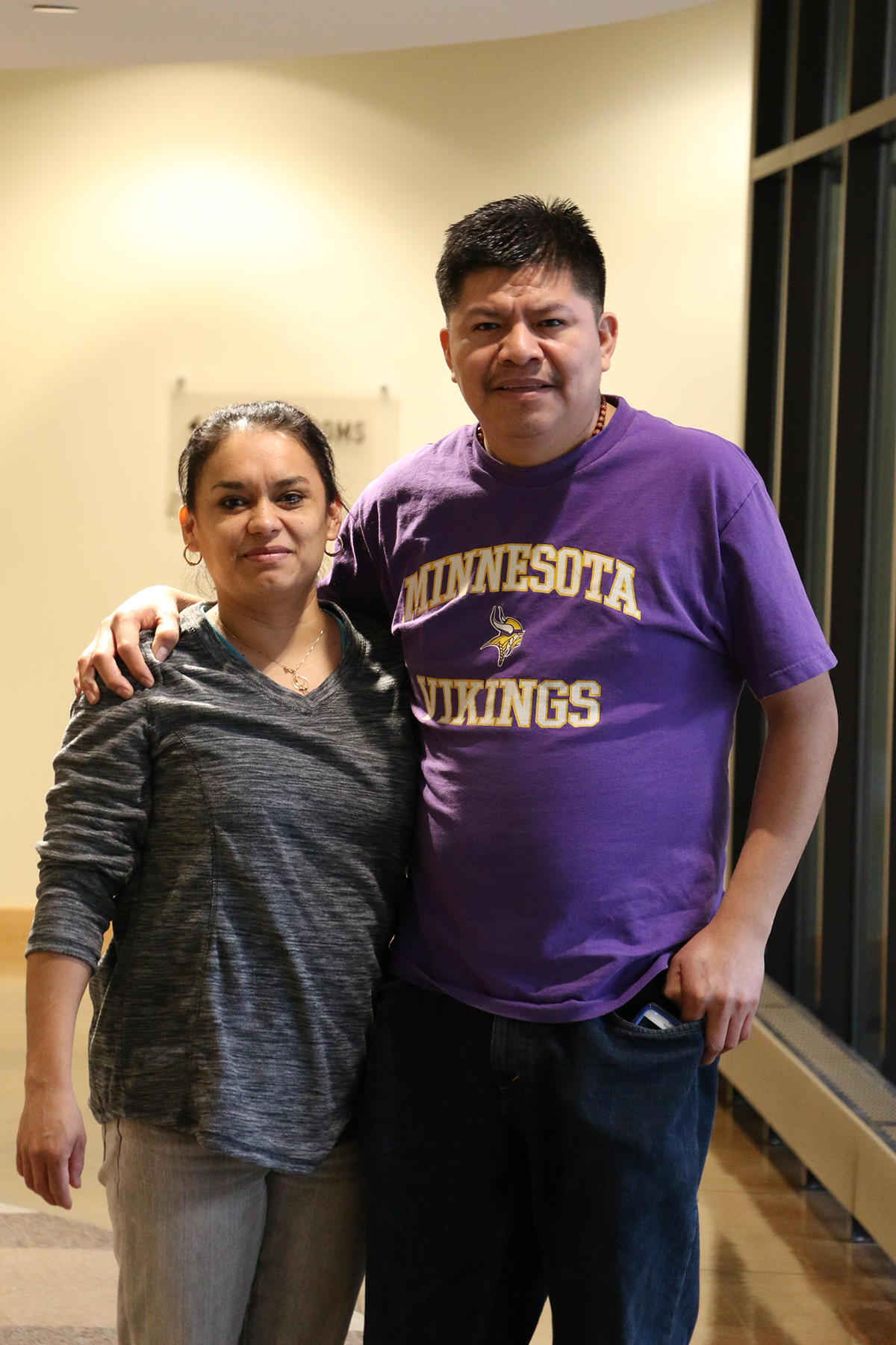 Samir Roldan and Fernando Cazalas, graduates of the Latino Leadership Program