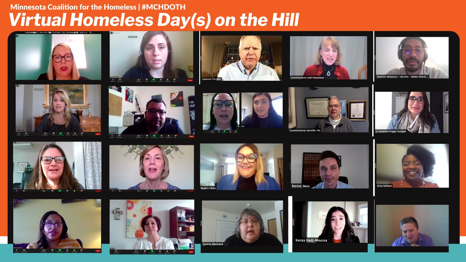 Virtual Homeless Day on the Hill March 2021