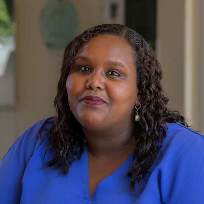Community Equity Pipeline participant Biiftuu Ibrahim Adam is an Oromo American woman and is passionate about equity and works to address disparities in the criminal justice system, racial and social justice.