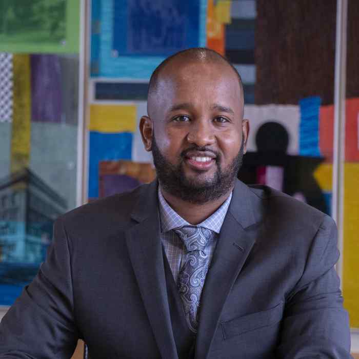Abdiaziz Ibrahim, Wilder Community Equity Program participant 2020-2021