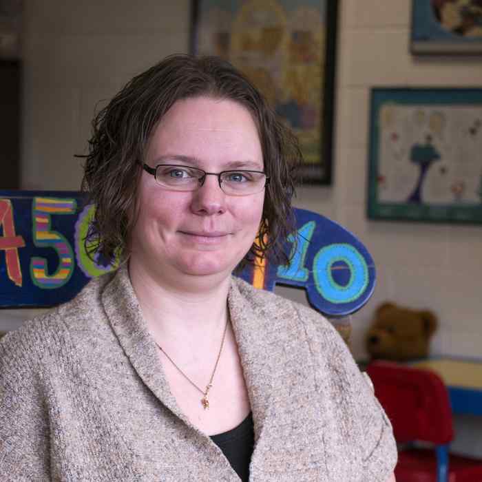 Angie Clair, assistant director, Wilder Child Development Center