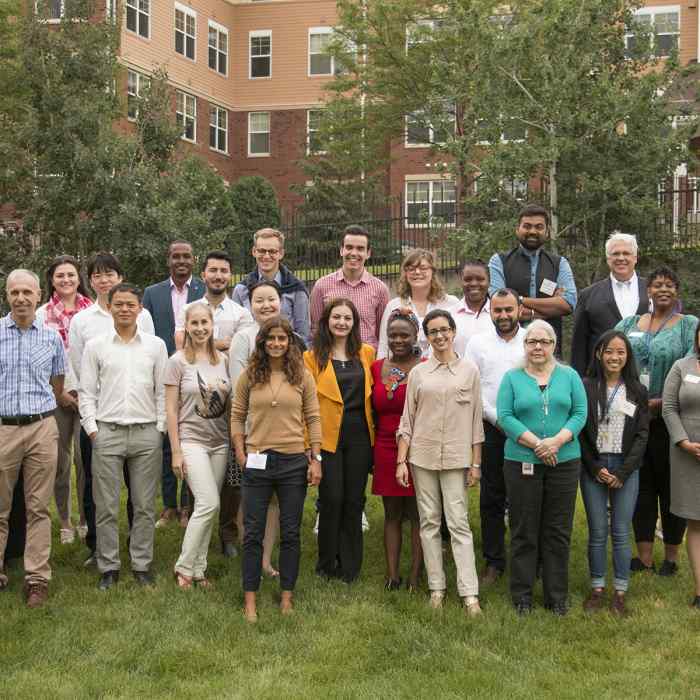 International visitors met with YLI at Wilder Center