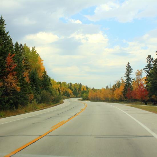 Empty highway