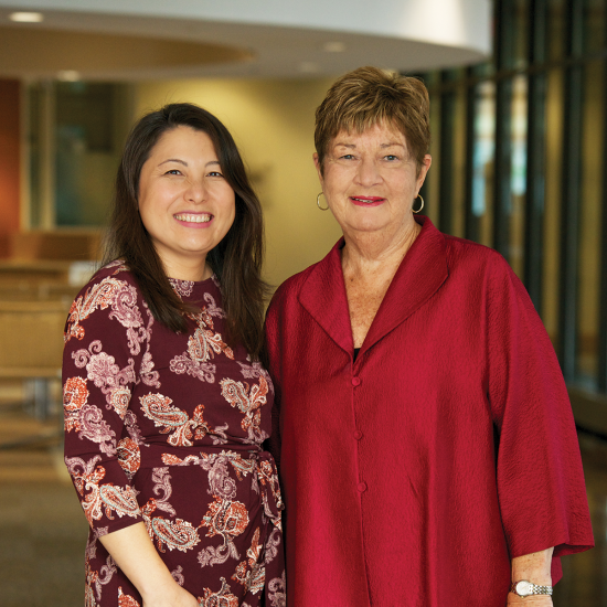 MayKao Y. Hang, Wilder President and CEO, Julie Brunner, Wilder Board Chair