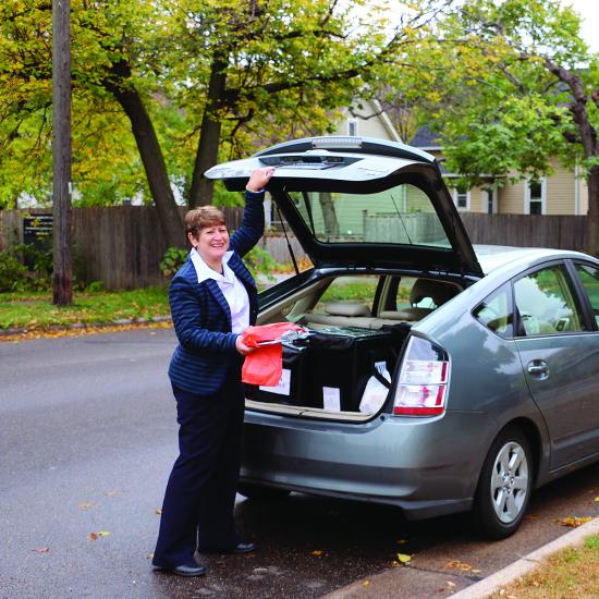 Wilder Meals on Wheels volunteers share more than a meal.