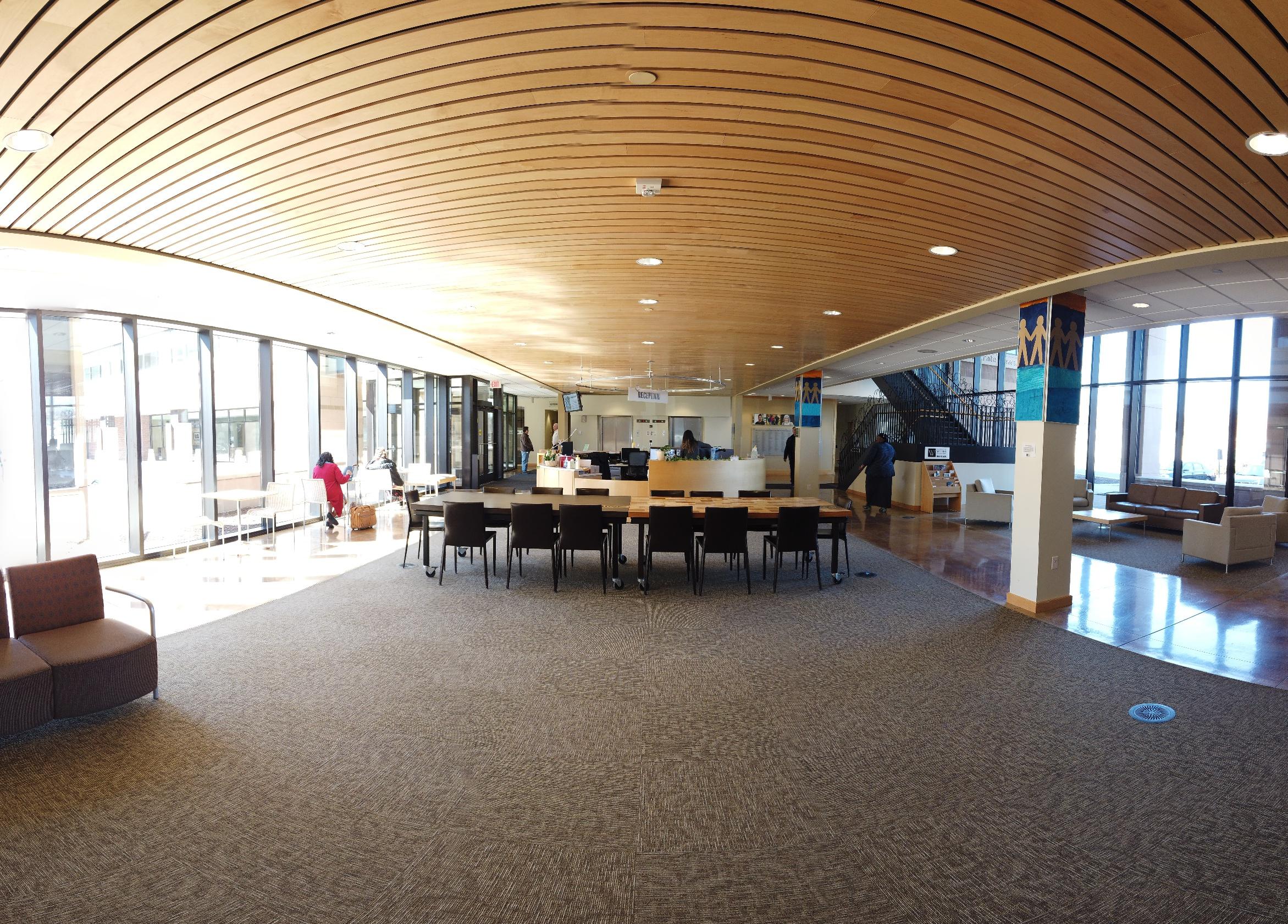 Wilder Center Main Reception Area